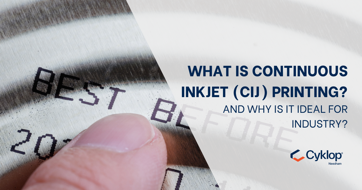 What is Continuous Inkjet (CIJ) Printing And Why Is It Ideal for Industry?