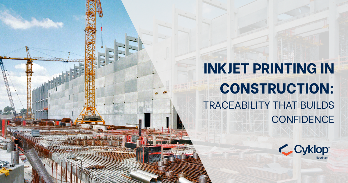 Inkjet Printing in Construction: Traceability That Builds Confidence