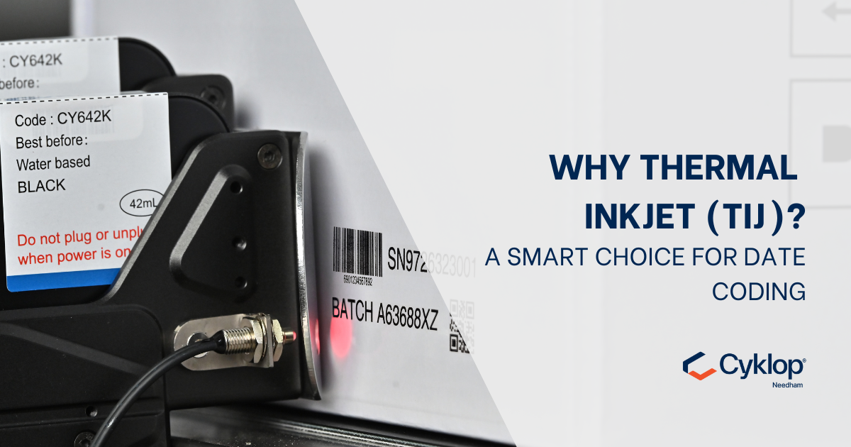Why Thermal Inkjet (TIJ) Printers Are a Smart Choice for Date Coding