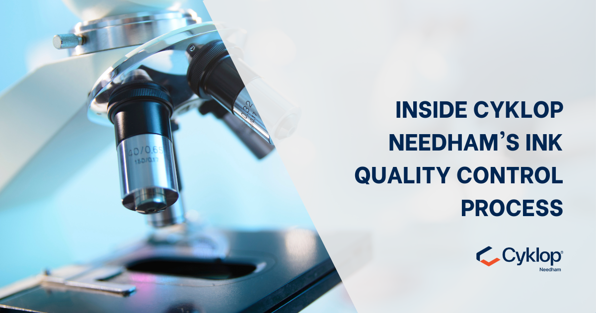 Inside Cyklop Needham's Ink Quality Control Process